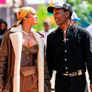 Os melhores looks de casal de Rihanna e Asap Rocky