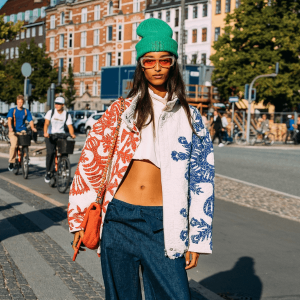 Os melhores looks e tendências do street style da semana de moda de Copenhagen