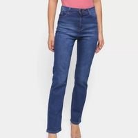Calça Jeans Hering Slim Básica Feminina - Marinho