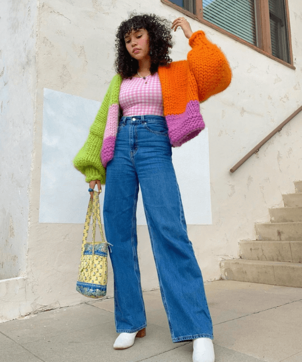 Jazmine Rogers - Street Style - casacos coloridos - Primavera - Steal the Look  - https://stealthelook.com.br
