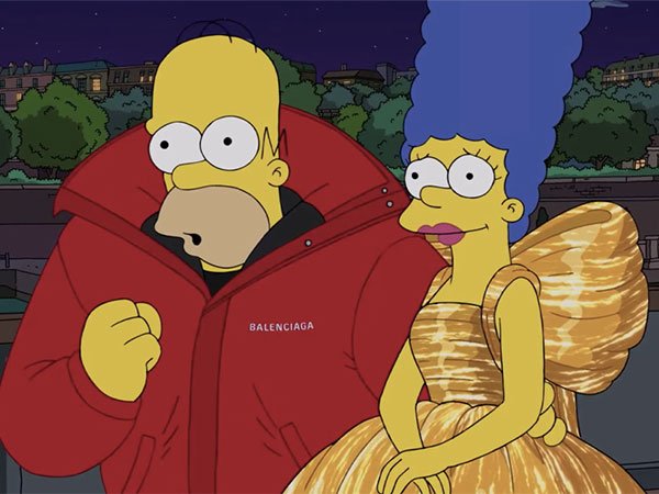Balenciaga e Os Simpsons - Balenciaga e Os Simpsons - paris fashion week - verão - semana de moda de paris - https://stealthelook.com.br