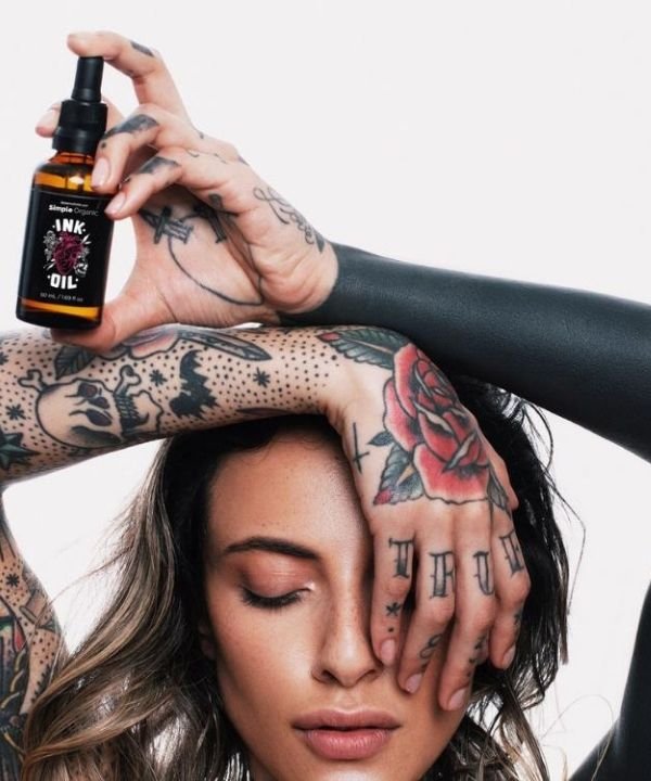 Ink oil  - produtos para tatuagem  - lançamentos de beleza  - óleo corporal  - óleo para usar na tatto  - https://stealthelook.com.br