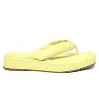 Tamanco Shoestock Flatform Comfy Color - Verde claro