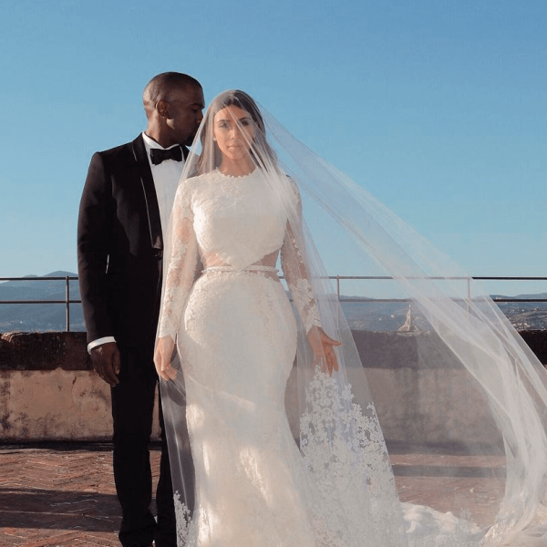 O vestido de noiva das celebridades