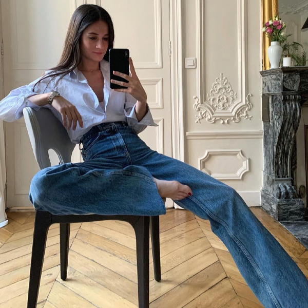 LOOKS ELEGANTES COM CALÇA PANTALONA JEANS - ELLE Brasil