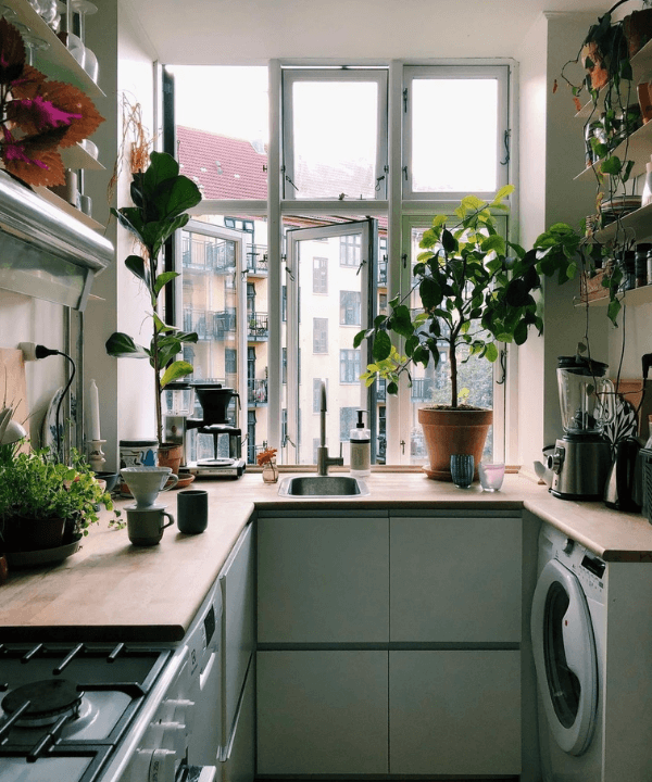@annkristinlhejl - Decoração - decoração de ambientes pequenos - Verão - cozinha - https://stealthelook.com.br
