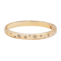 Pulseira Bracelete Beta Star Ladylu - Dourado