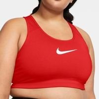 Plus Size - Top Nike Swoosh Feminino - Vermelho