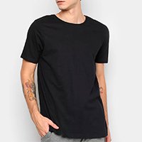 Camiseta Básicos Masculina - Preto