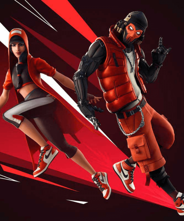 Fortnite X Nike - skins nike para fortnite - mercado de moda - Verão 2022 - arte - https://stealthelook.com.br