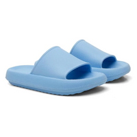 Chinelo Nuvem Slide Flexível Confortável Moderno - Azul