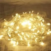 Pisca Pisca de Natal 100 lâmpadas LED Branco Quente 7m 110v - hypem
