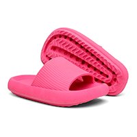 Chinelo Nuvem Ergonômico Macio Slide Flexível Confortável Moderno - Pink