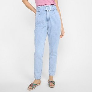 Calça Jeans Mom Polo Wear Feminina - Feminino - Jeans