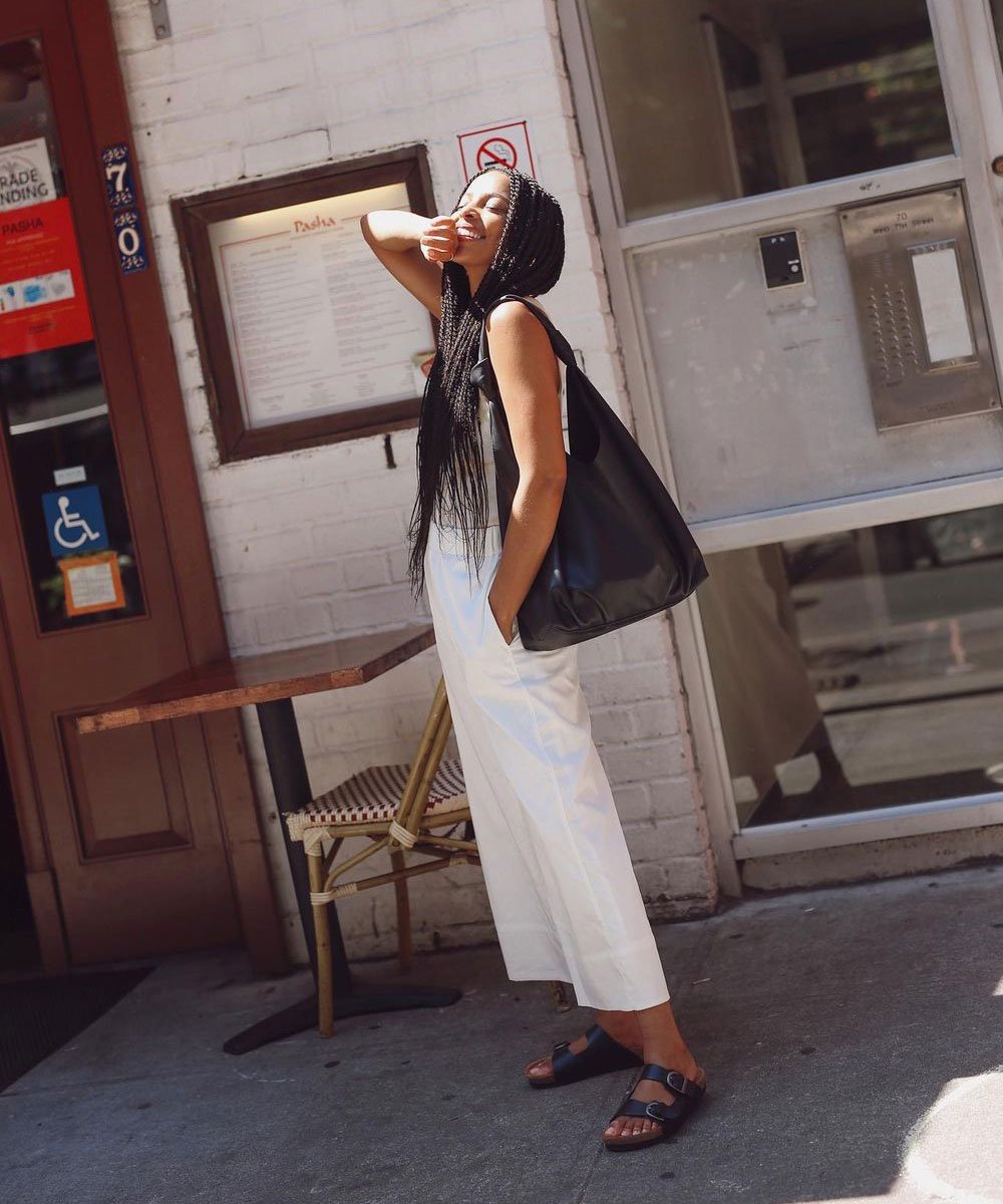 Janelle Marie Lloyd - rasteirinhas elegantes - liquidação fantástica - verão - street style - https://stealthelook.com.br
