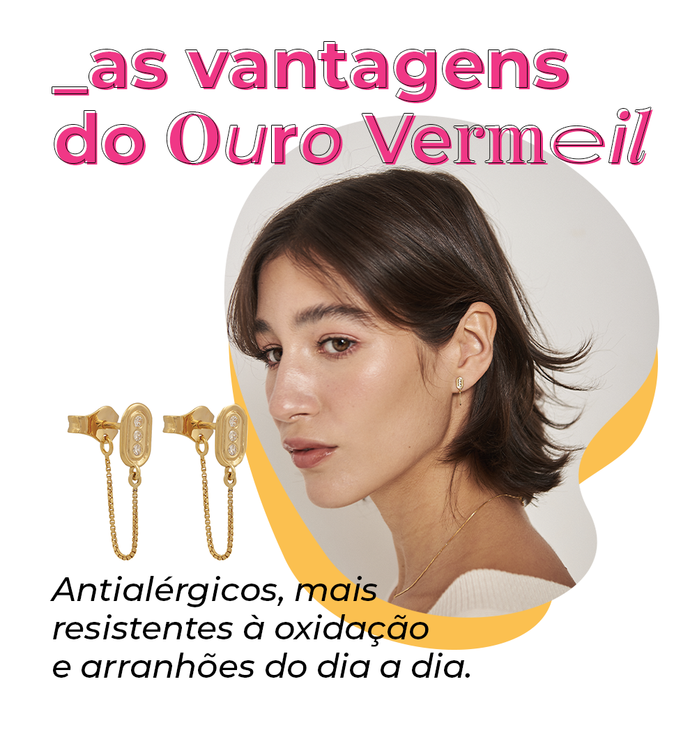 Kora Kora - Arte - Ouro Vermeil - verão - Steal the Look  - https://stealthelook.com.br