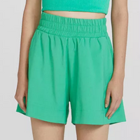 Shorts Feminino Comfort Cintura Alta - Verde