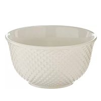 Bowl de porcelana new bone china dots branco 12cm - LYOR