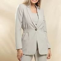 Maxi blazer com elastico - Rabusch