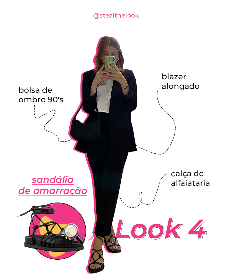 Giulia Coronato - looks estilosos, terno, terninho, all black - looks estilosos - Verão - Street Style  - https://stealthelook.com.br