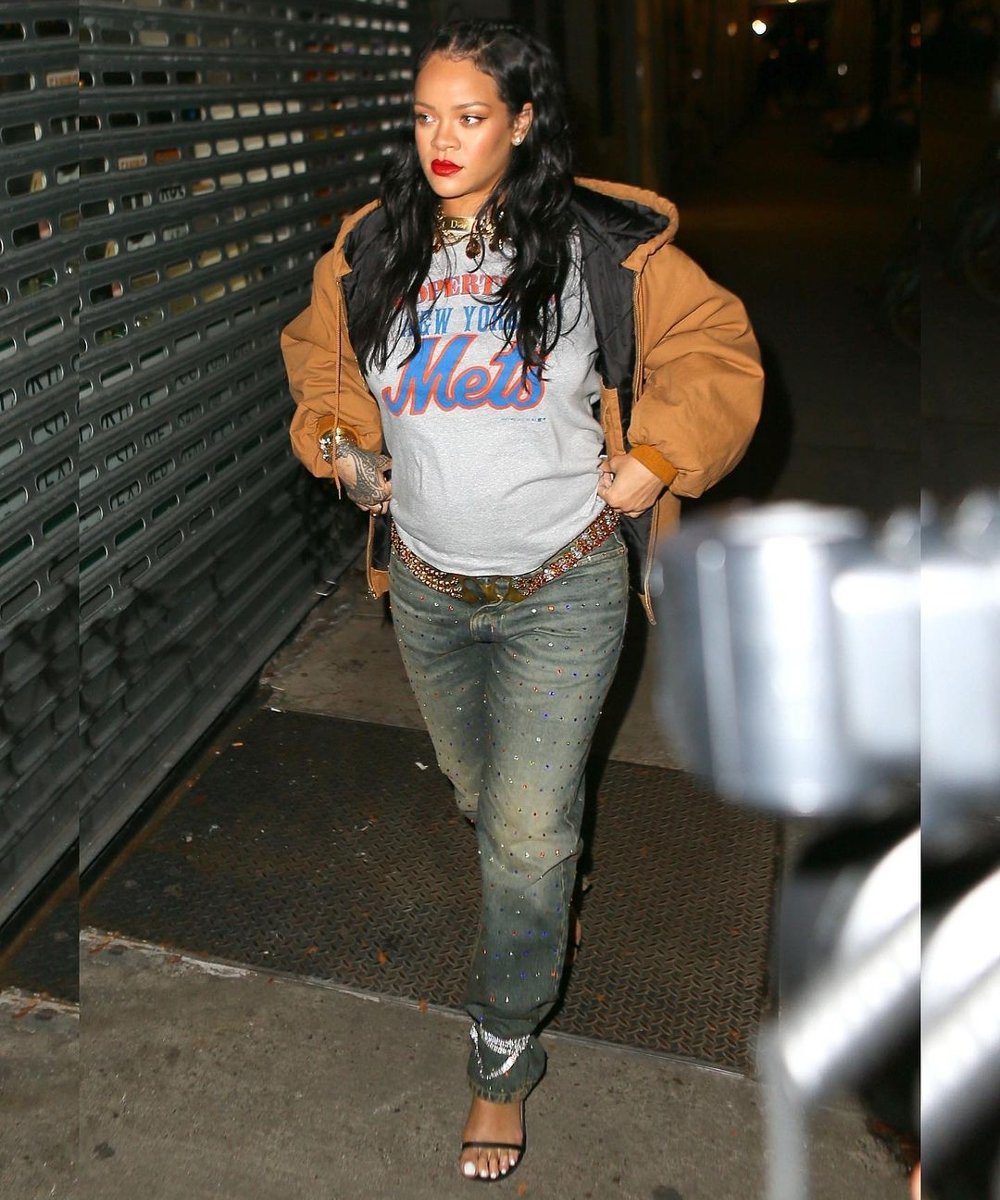 Rihanna - fashion - Rihanna grávida - looks - moda - https://stealthelook.com.br