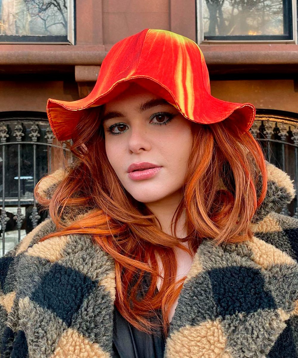 Barbie Ferreira - cabelo-ruivo-laranja - cabelo ruivo - outono - brasil - https://stealthelook.com.br