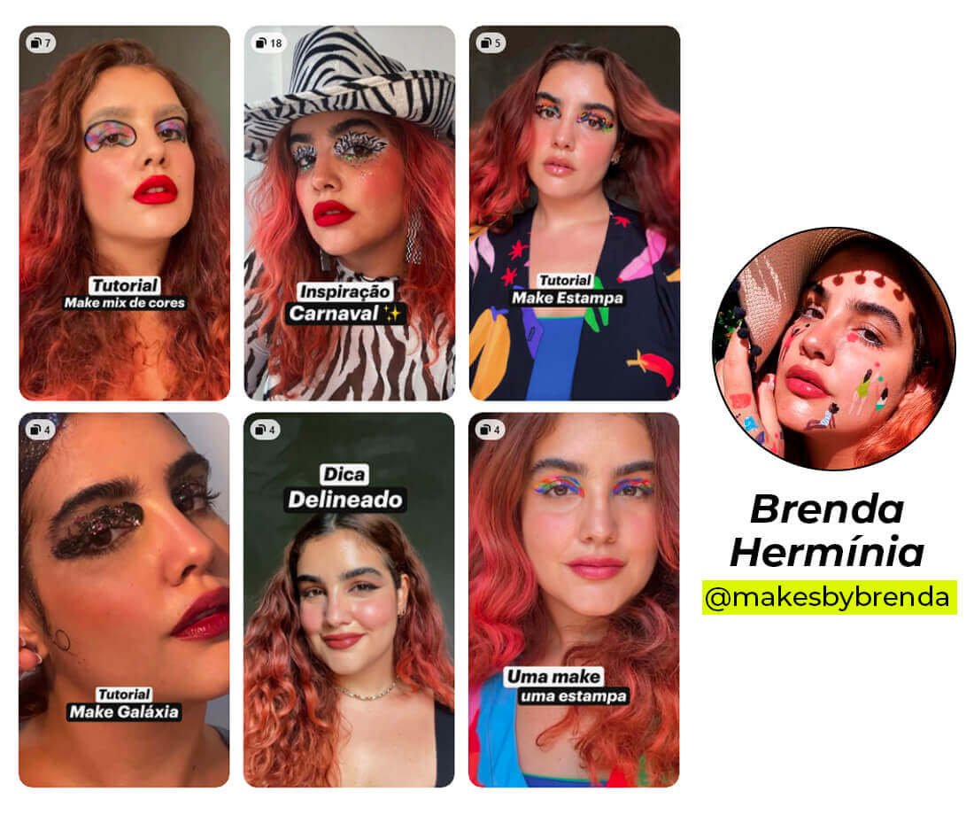 Brenda Hermínia  - beleza-dicas-maquiagem - perfis de beleza brasileiros - verão - brasil - https://stealthelook.com.br