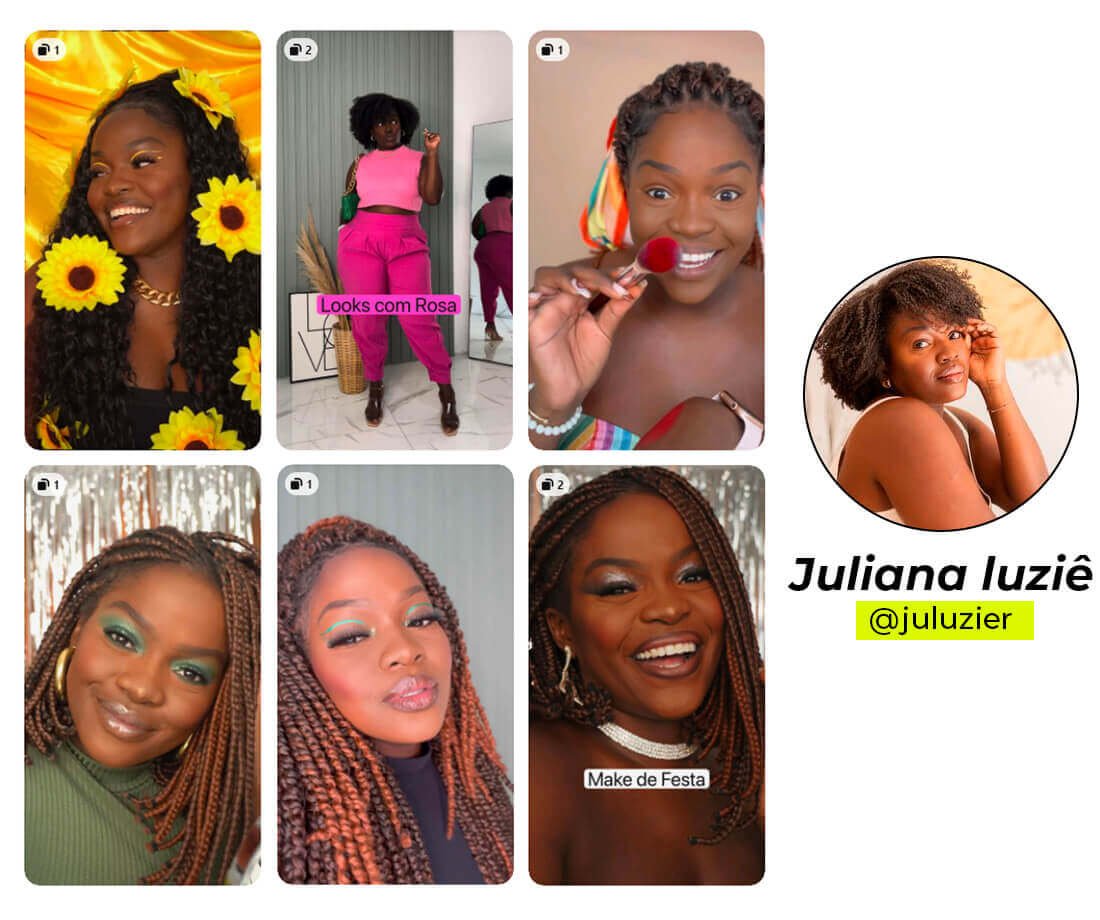 Juliana  - maquiagem-negra-pele-negra - perfis de beleza brasileiros - verão - brasil - https://stealthelook.com.br