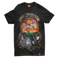 Camiseta Chemical Banda Led Zeppelin - Preto
