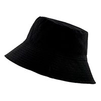 Chapéu Bucket Hat Liso - Preto