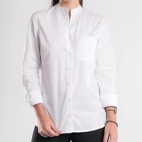 Camisa Tricoline Manga Longa - Branco