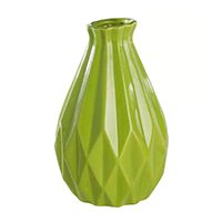 Vaso Decorativo de Cerâmica Grande Verde (1713) - Mdecor
