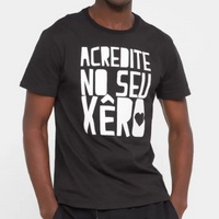 Camiseta Vista Magalu + Isaac Silva Acredite No Seu Xêro