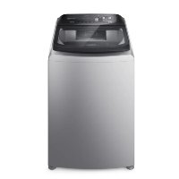Máquina de Lavar 17kg Electrolux Perfect Care Prata Com Água Quente/Vapor e Painel Touch (LEH17)