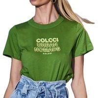 Camiseta Colcci Comfort Feminino - Verde