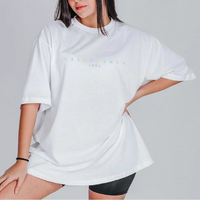 Camiseta Feminina Oversized Boutique Judith Califórnia 1995 - Branco