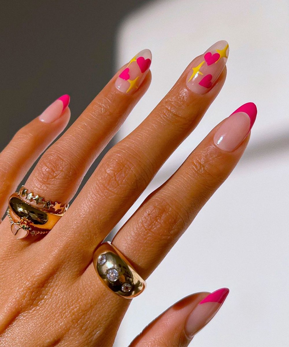 @overglowedit - unhas-manicure-rosa - nail arts românticas - inverno  - brasil - https://stealthelook.com.br