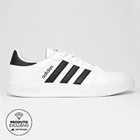 Tênis Adidas Breaknet Masculino - Branco+Preto