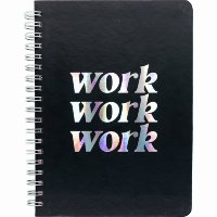 Caderno Universitário WORK preto