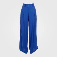 Calça Pantalona Vértice Feminina - Azul