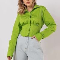 Camisa Barbatana Elora Feminina - Verde