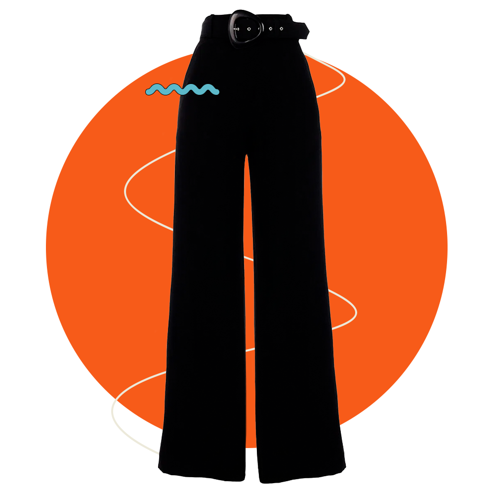 Pantalona preta - calça pantalona preta - moda e beleza - Verão - foto de produto - https://stealthelook.com.br