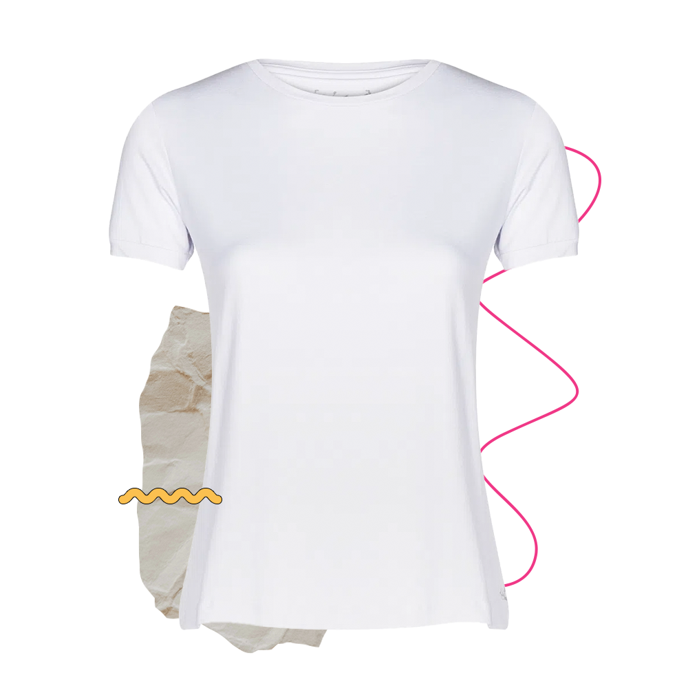 T-shirt branca - t-shirt branca - moda e beleza - Verão - foto de produto - https://stealthelook.com.br
