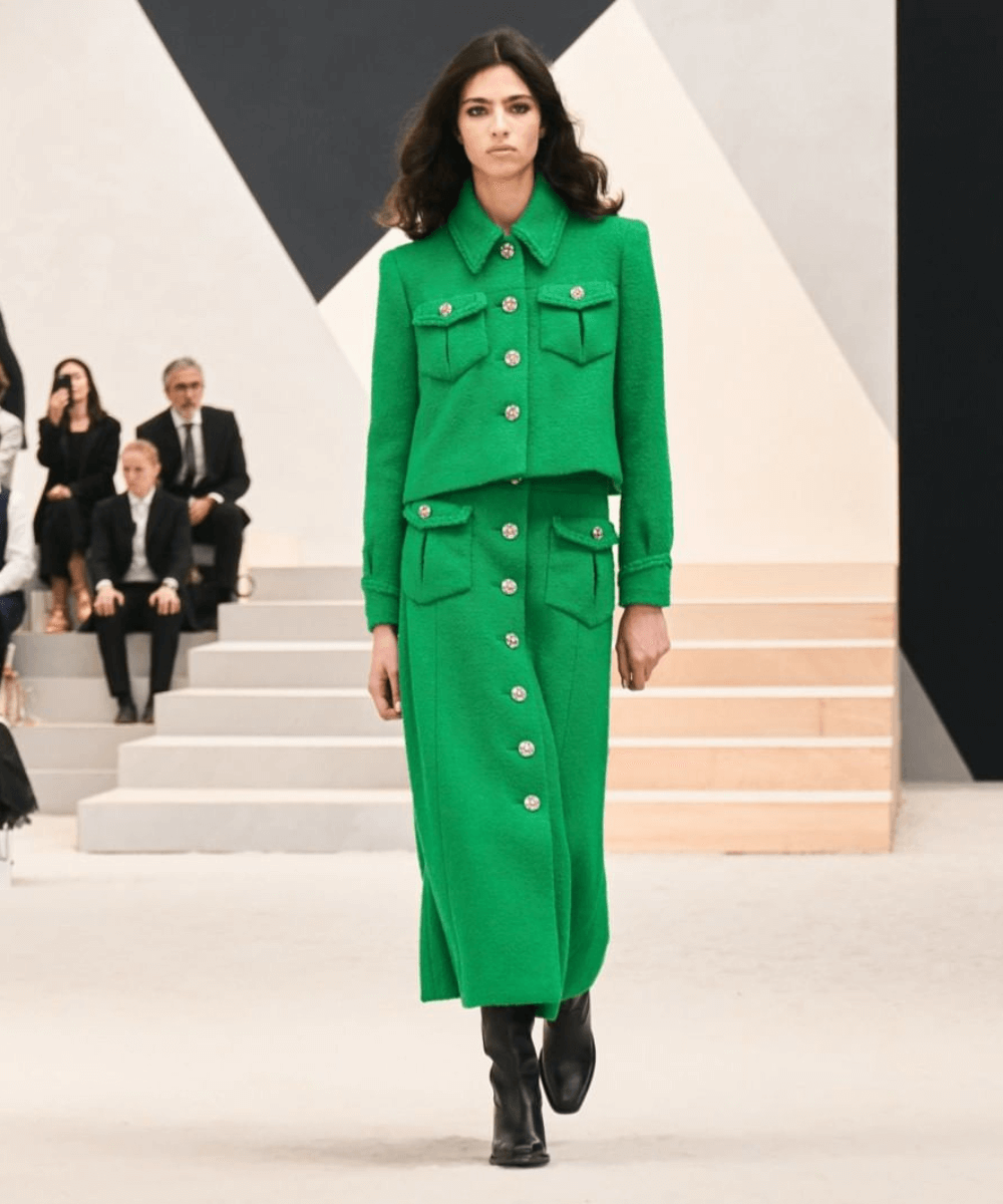 Chanel - criação Chanel Haute Couture - Semana de Alta-Costura - Inverno 2022 - desfile - https://stealthelook.com.br