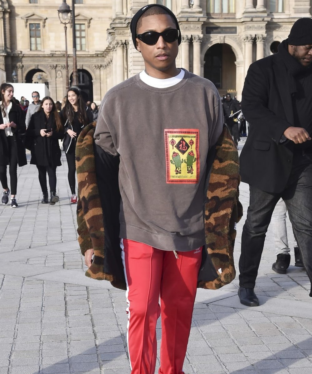 Pharrell Williams - marca - música e moda - fashion - artistas homens - https://stealthelook.com.br