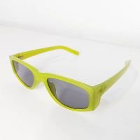 Óculos de Sol Quadrado Retangular Verde Grande UV400 - SunOne