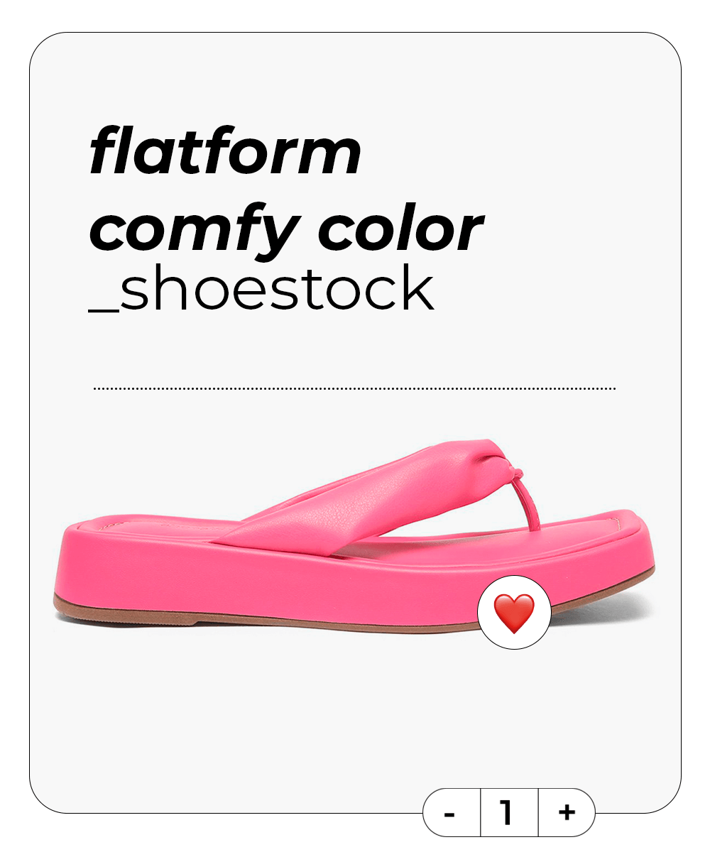 Flatform comfy color - itens de moda e beleza - Shoestock - mais desejados - camisa - https://stealthelook.com.br