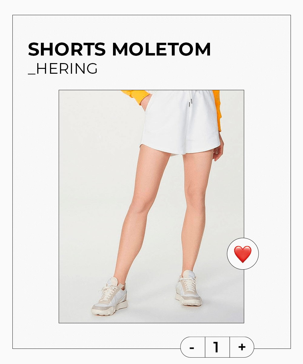 Hering - produtos mais desejados  - shorts de moletom - tendências - calça flare  - https://stealthelook.com.br