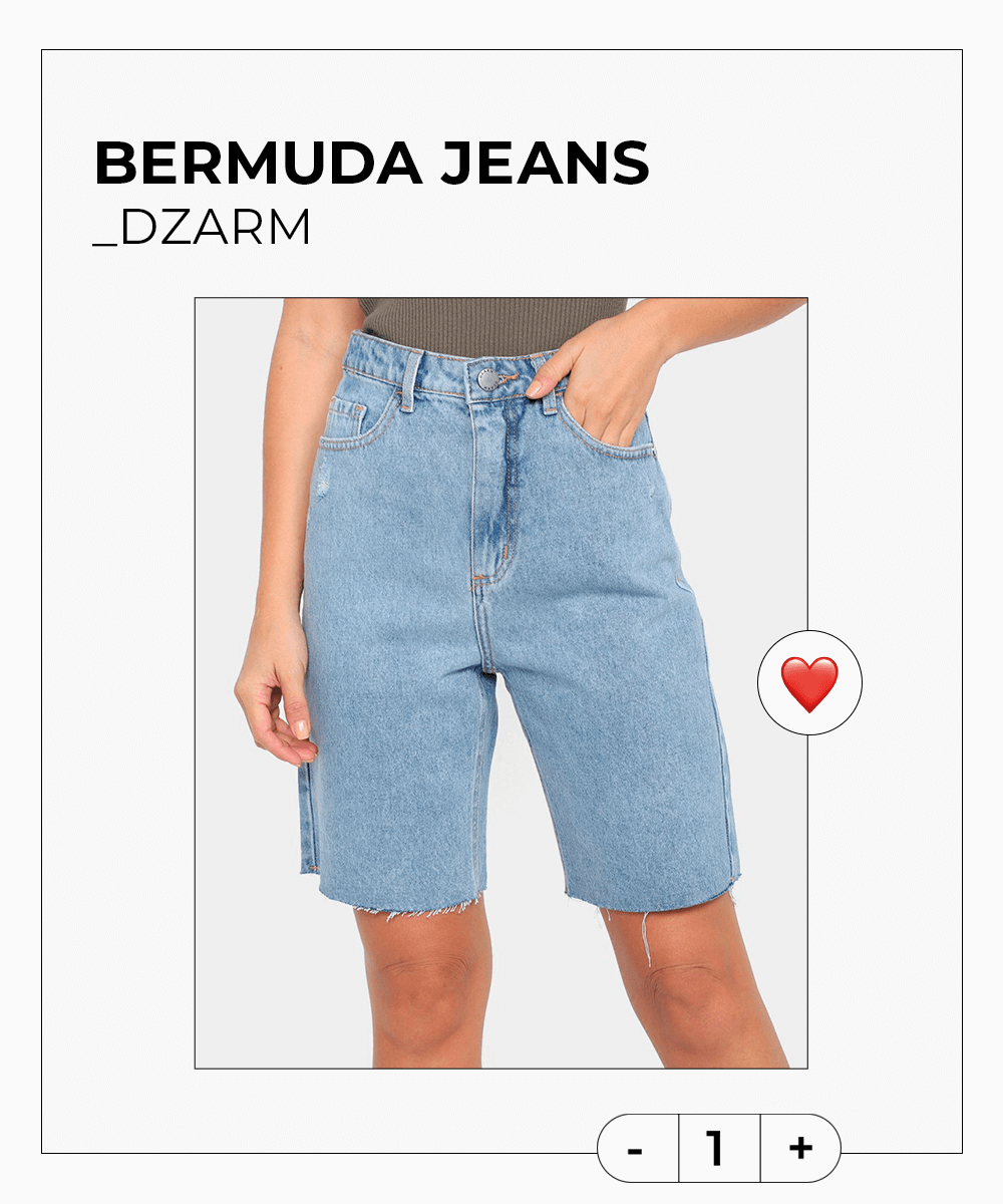 Zattini - Dzarm - bermuda jeans - tendência - calça flare  - https://stealthelook.com.br