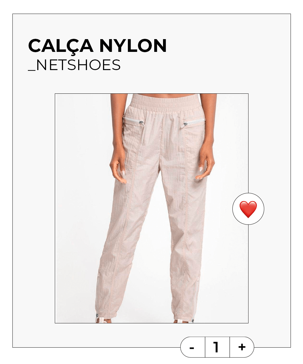 Netshoes - tendências - calça de nylon - tendência - calça flare  - https://stealthelook.com.br